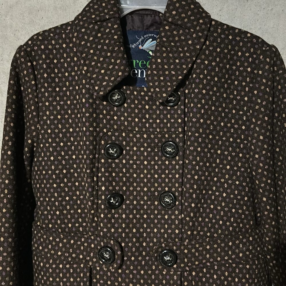 Women’s Wool Double breasted Peacoat - Picture 2 of 5